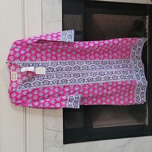 J. Crew x  SZ Blockprint Dress